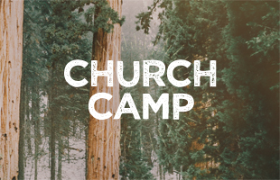 Church Camp Event Graphic image