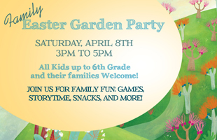 Family Easter Party Event Graphic image