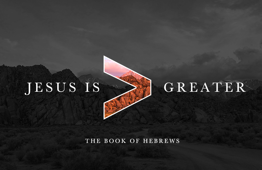 Jesus is > Greater banner
