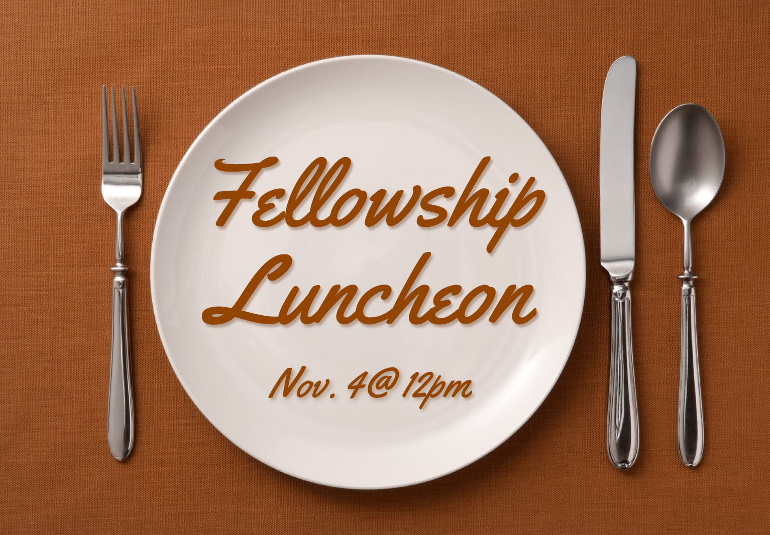 Nov Fellowship Luncheon image