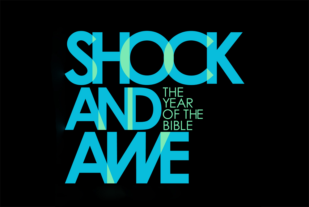 Shock & Awe: The Year of the Bible 2017 banner