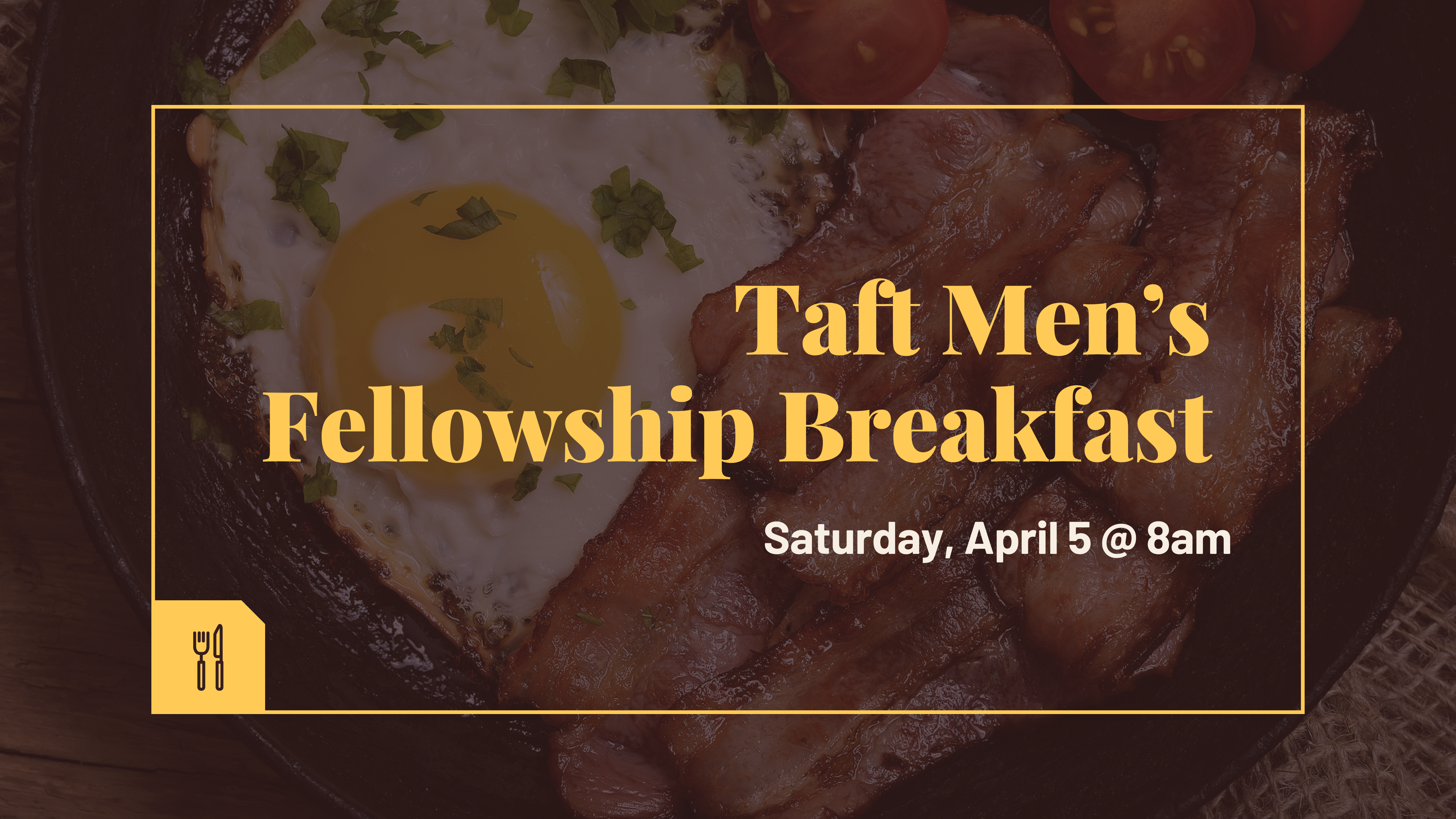 Taft Men’s Fellowship Breakfast image