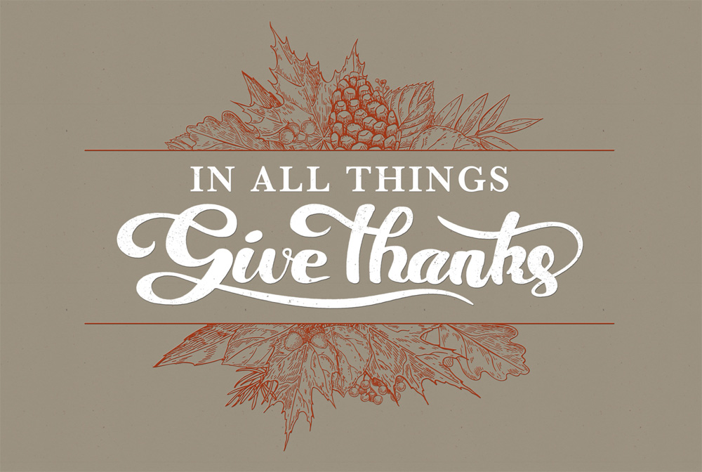 Give Thanks banner