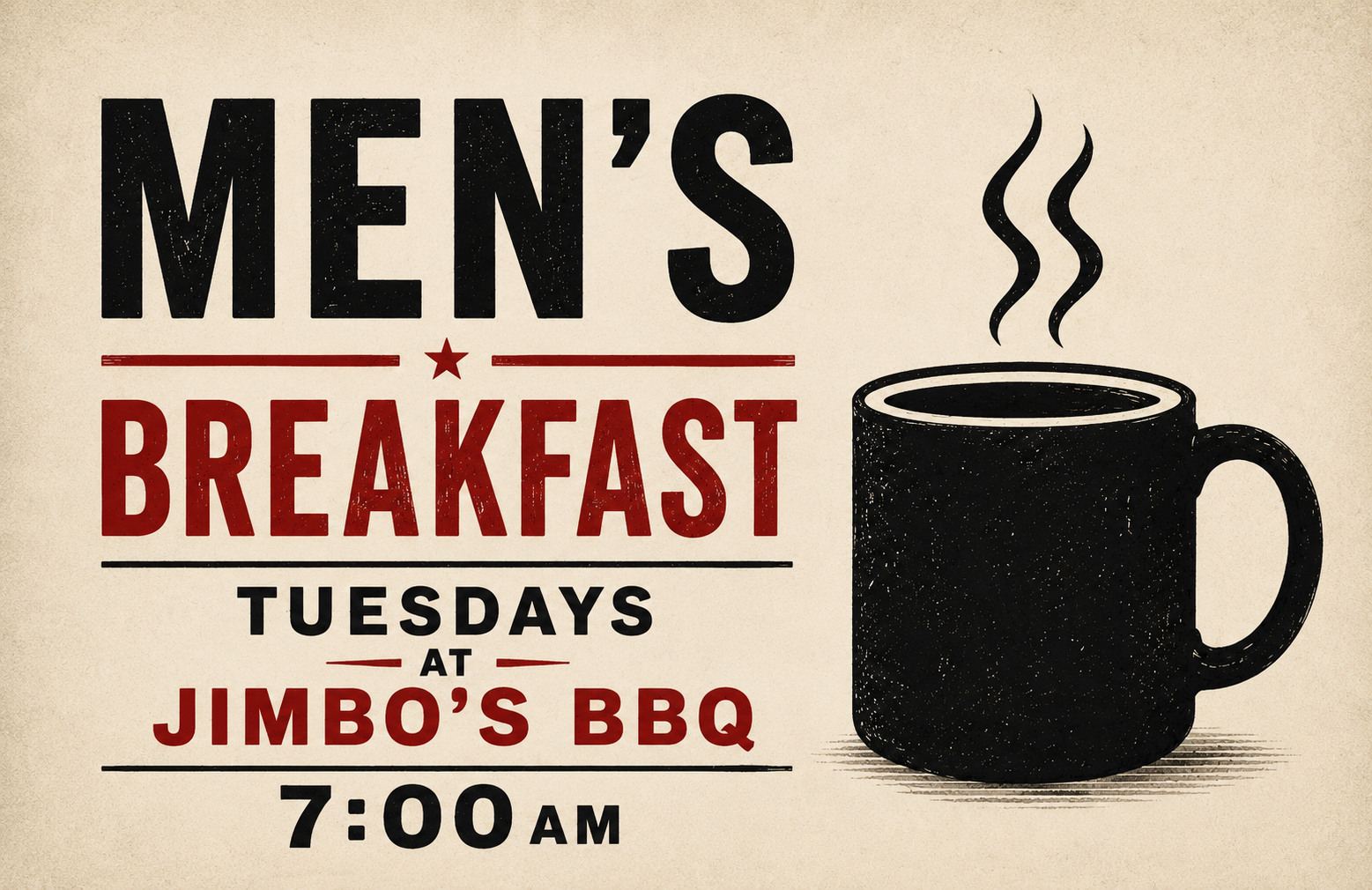 Mens Breakfast image