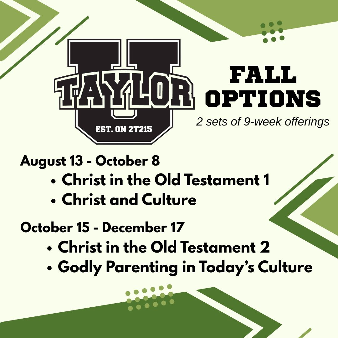 Taylor U Fall 25