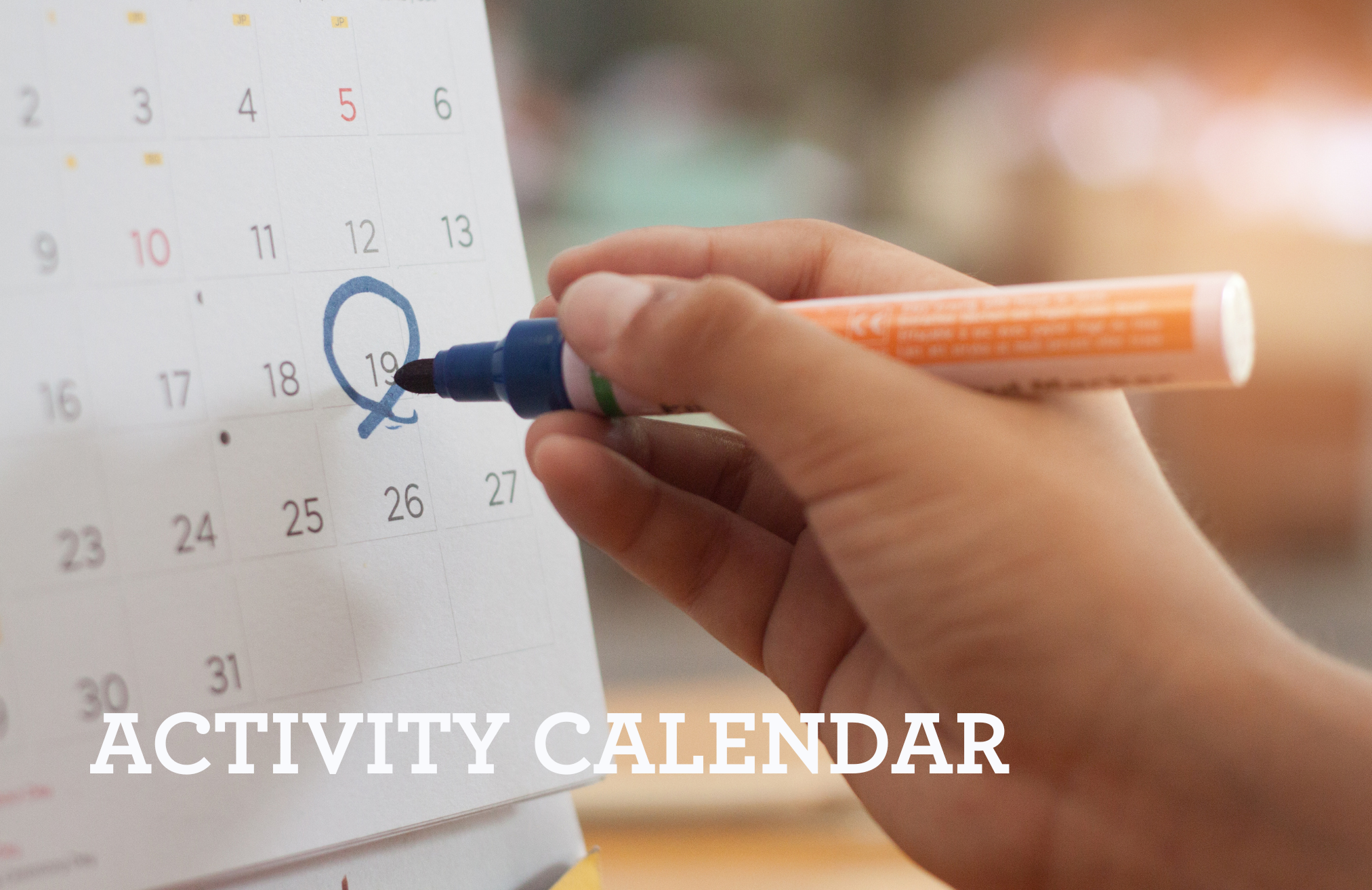 ACTIVITY CALENDAR