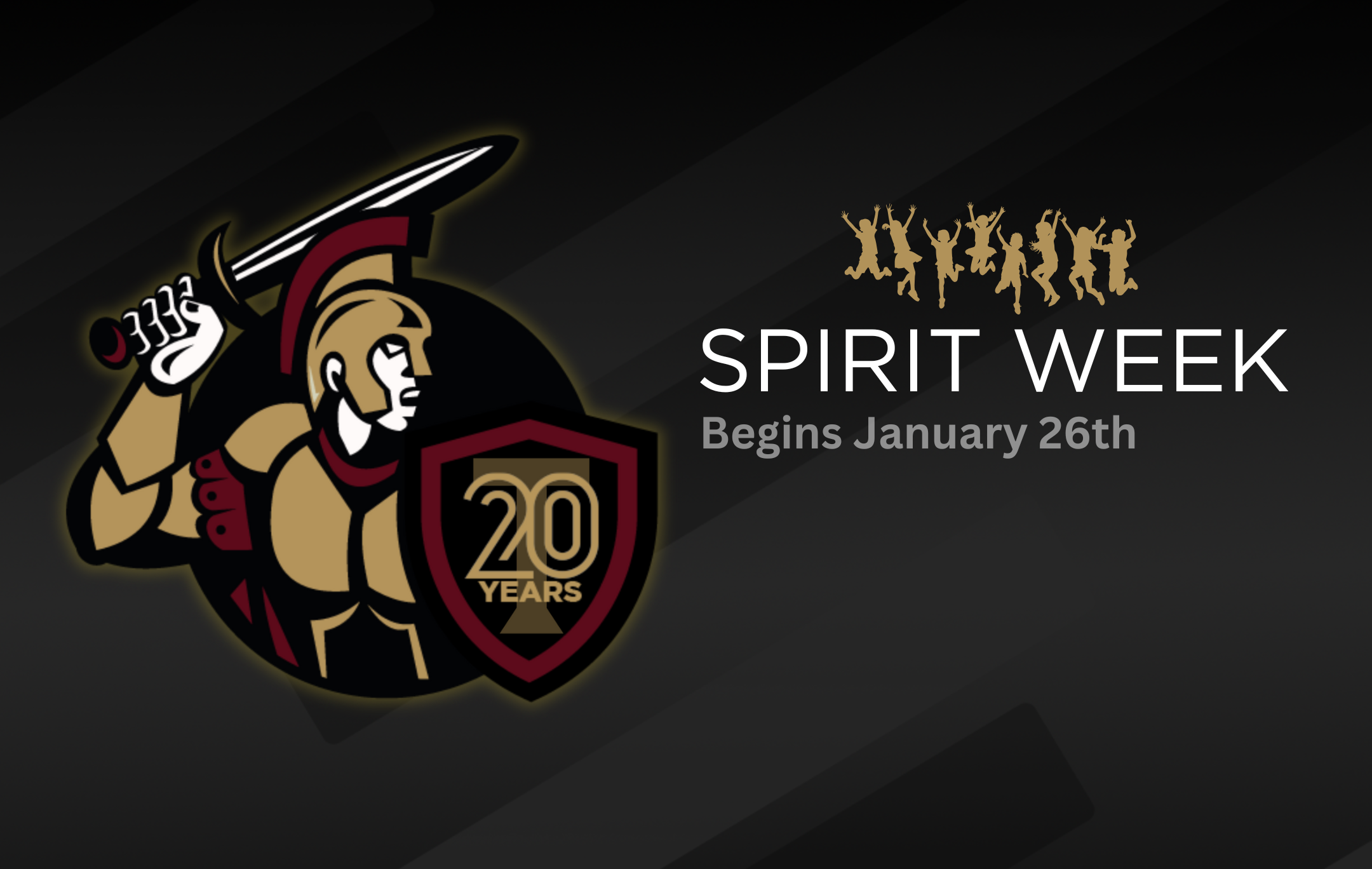 Spirit Week begins Jan 26