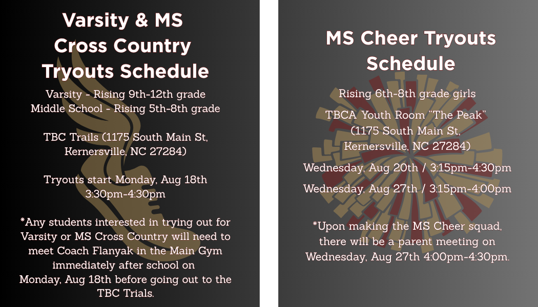 Varsity & JV Girls Volleyball Tryouts Schedule (1)