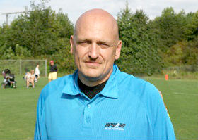Flag Football director Archie Collins