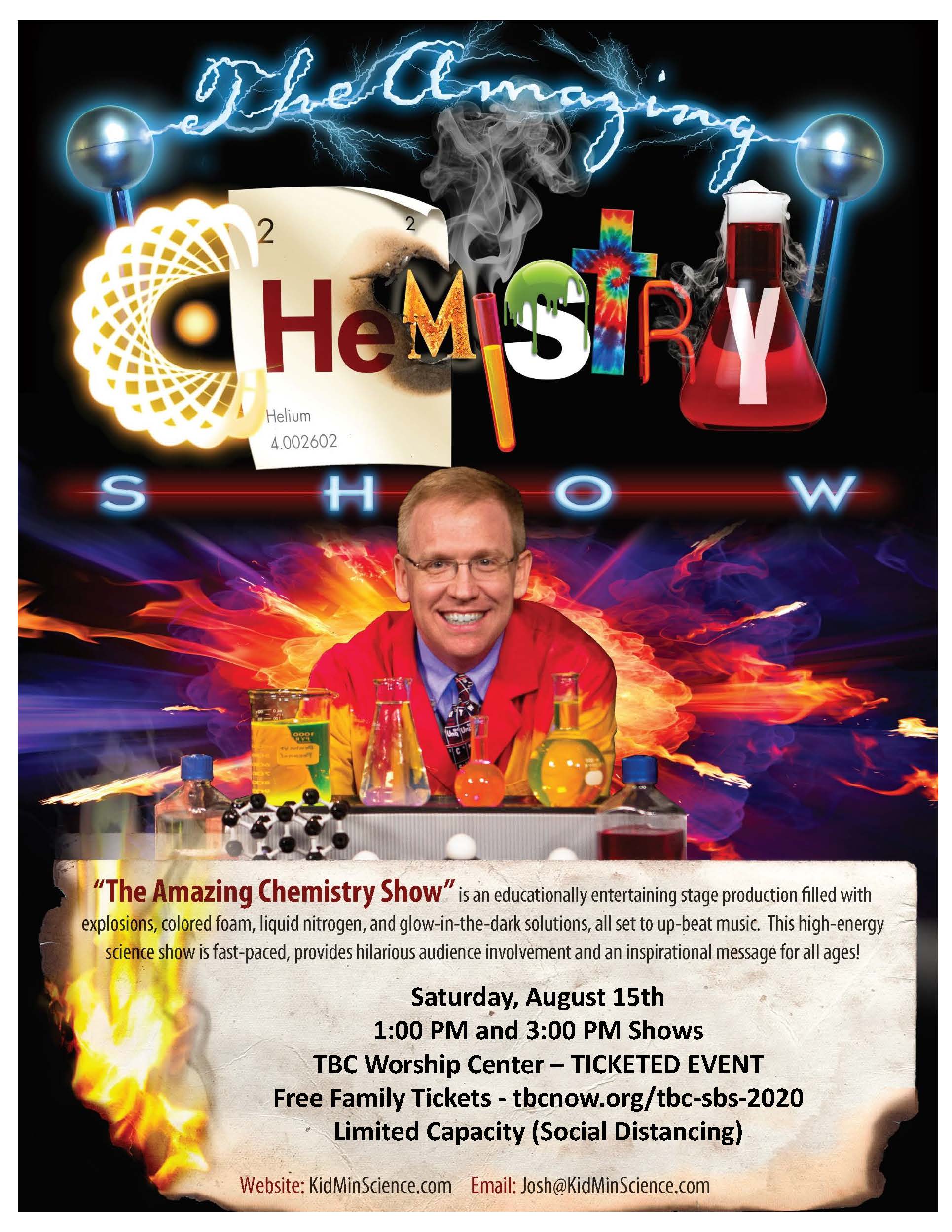 Aug 20 Insert - Amazing Chemistry Show