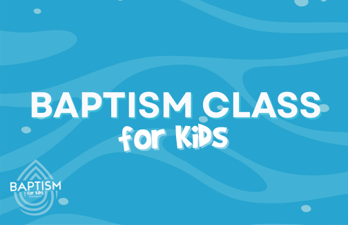 Baptism Class for Kids CC