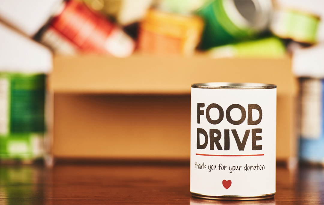 Constant Contact Food Drive Art image
