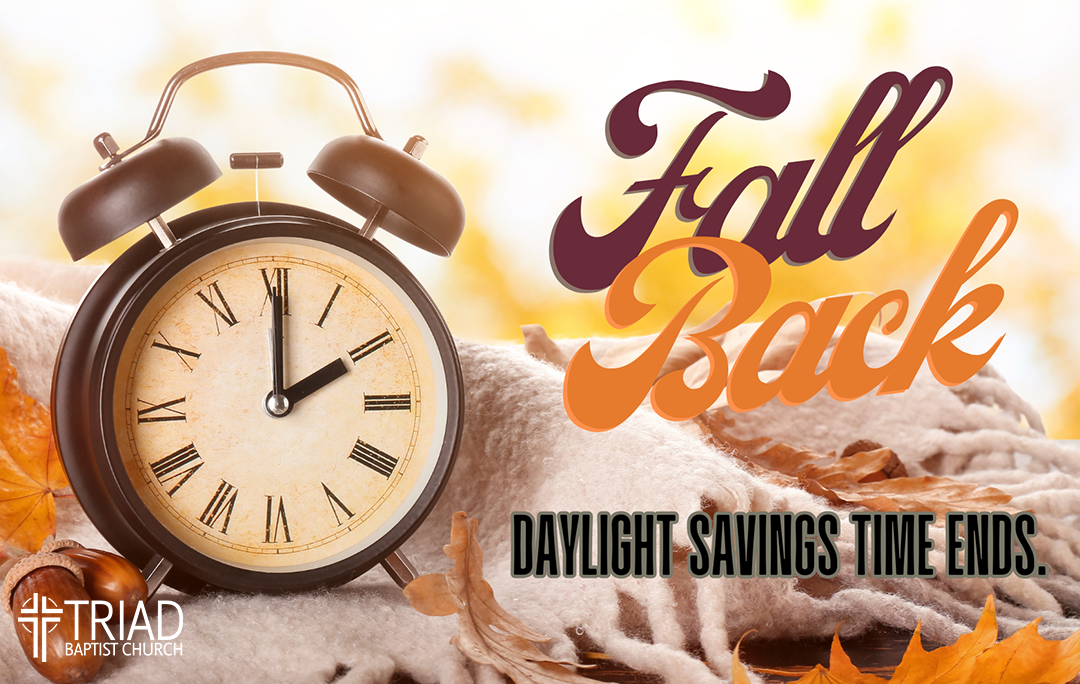 Daylight Savings Fall Back image
