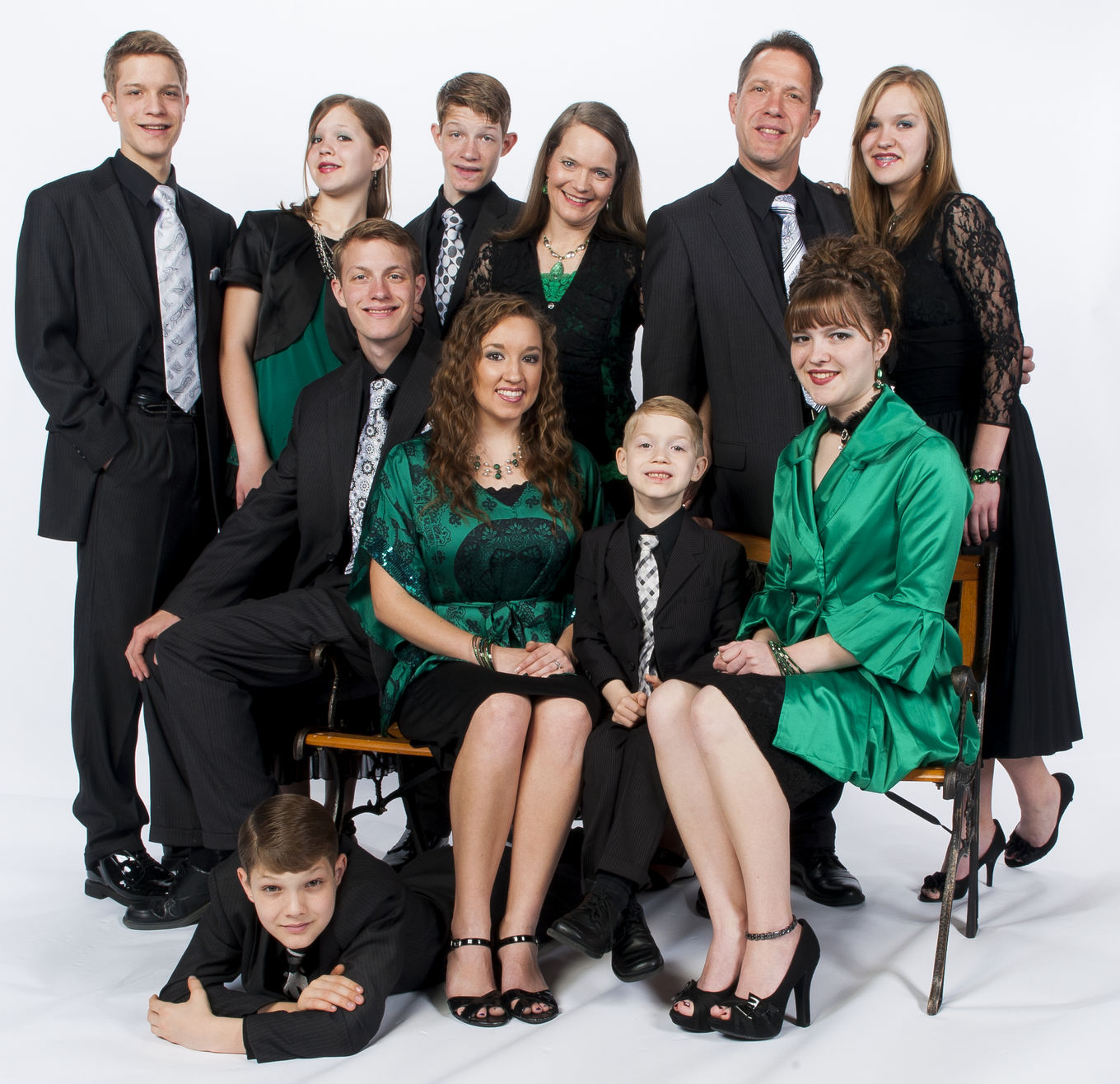 Family Pic Green