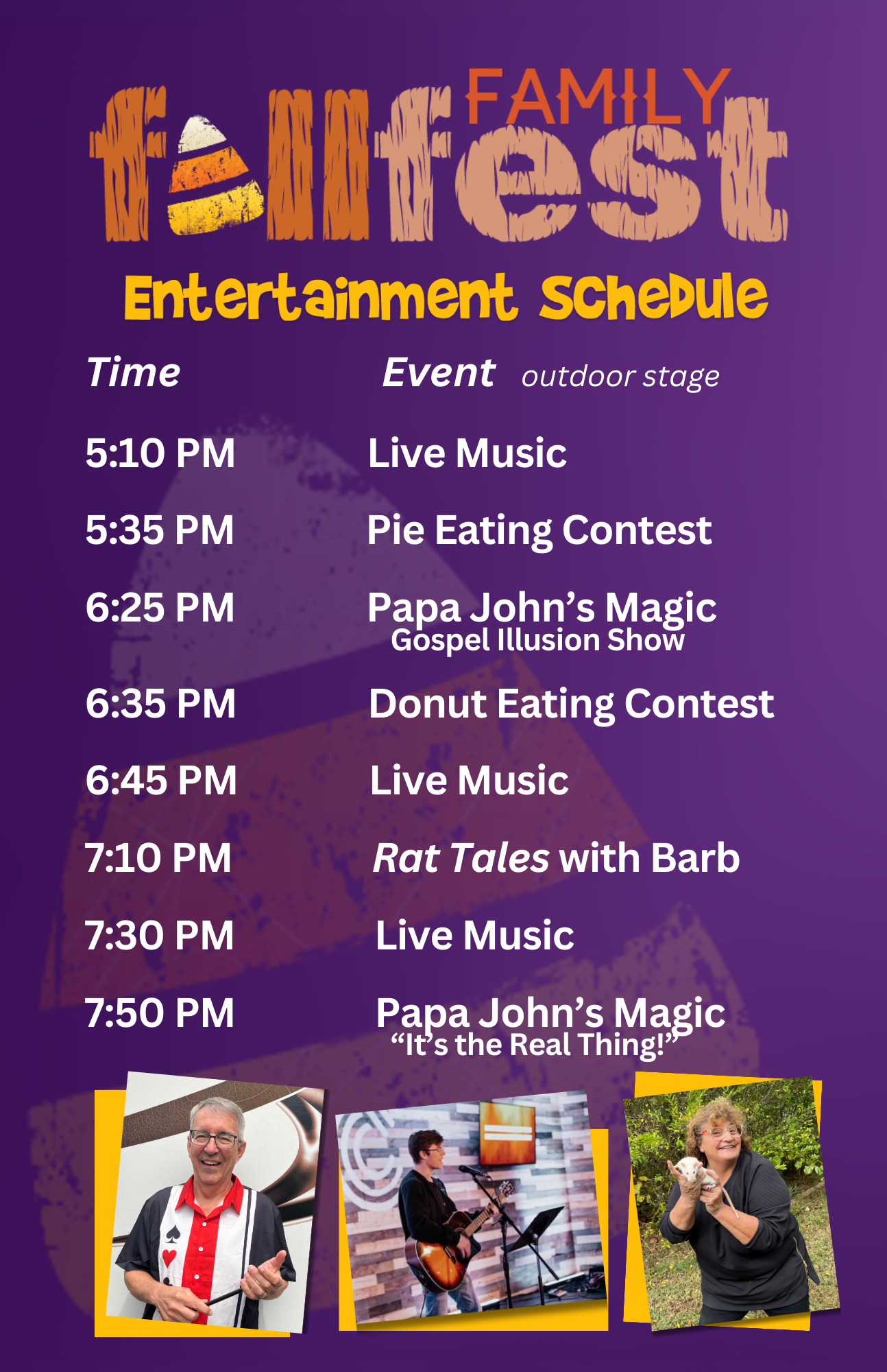 FFF Entertainment Schedule (2)
