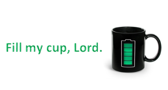 Fill my cup, Lord, graphic