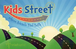 Kids Street Childrens Ministry postcard
