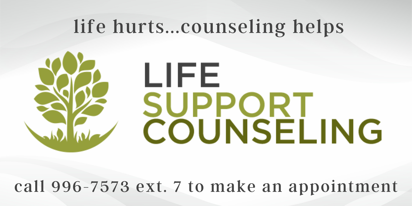 life hurts...counseling helps