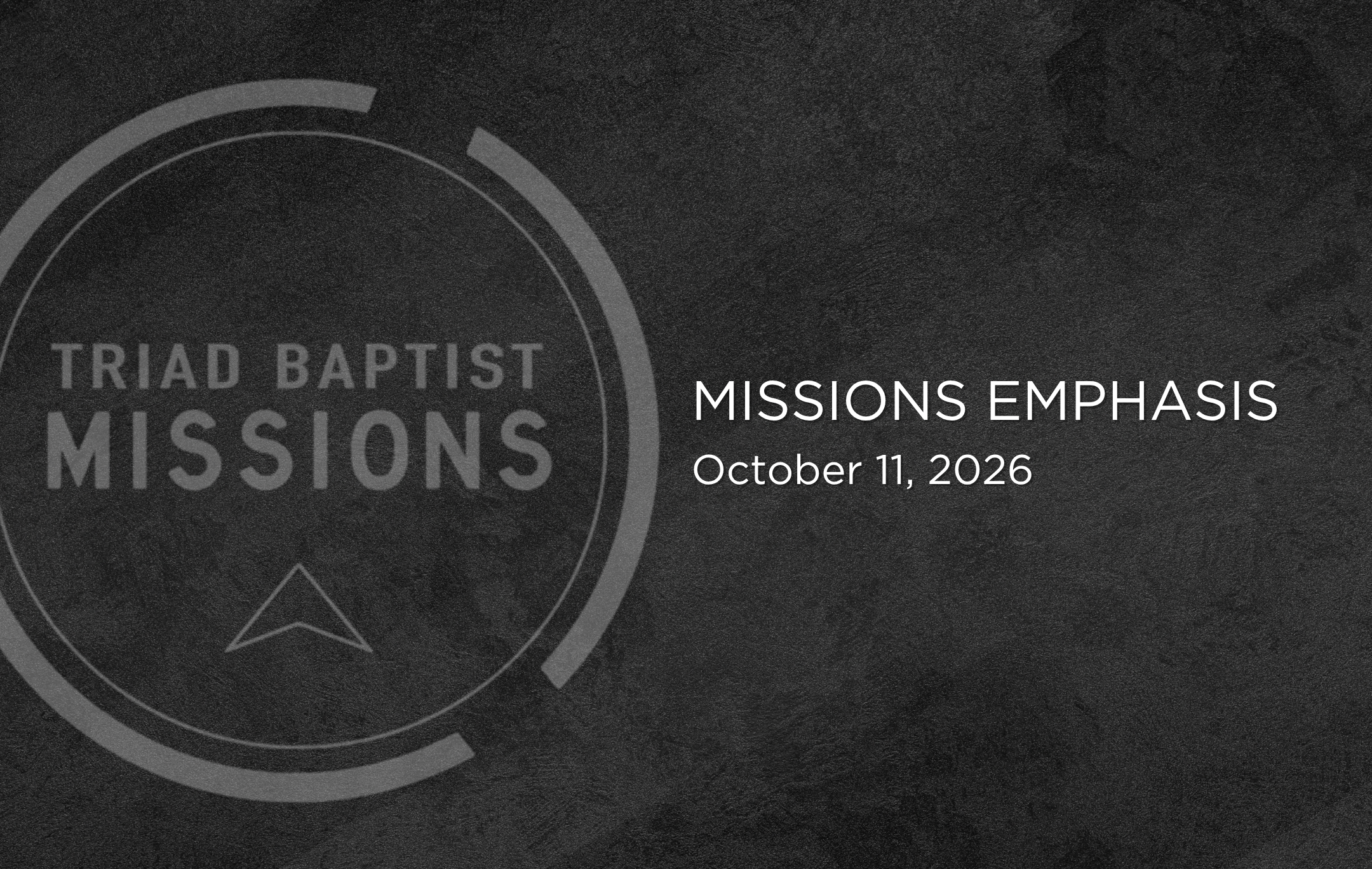 Mission Emphasis '26