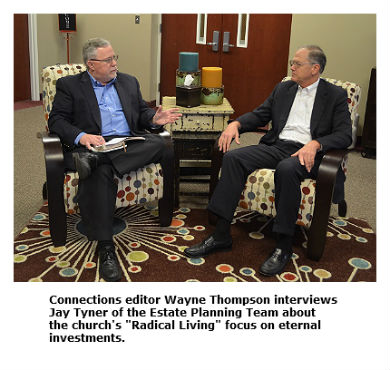 Connections editor Wayne Thompson interviews Jay Tyner of the Estate Planning Team