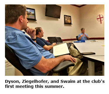 Triad Baptist Amateur Radio Club members meeting