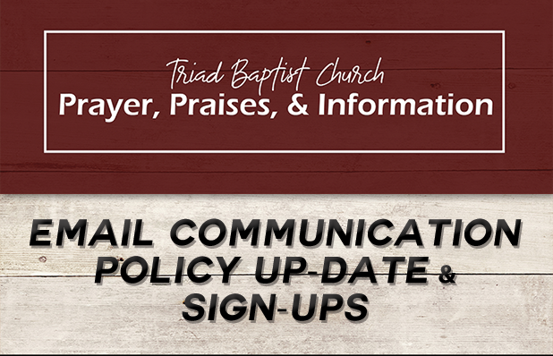 TBC Featured Blog Email Update