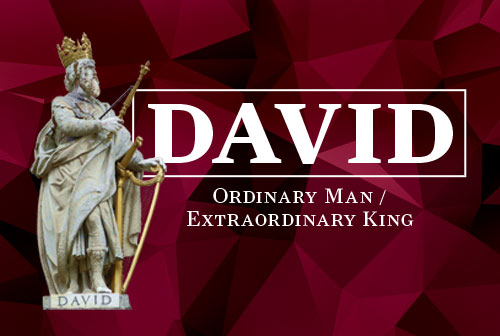 David: Ordinary Man/Extraordinary King banner