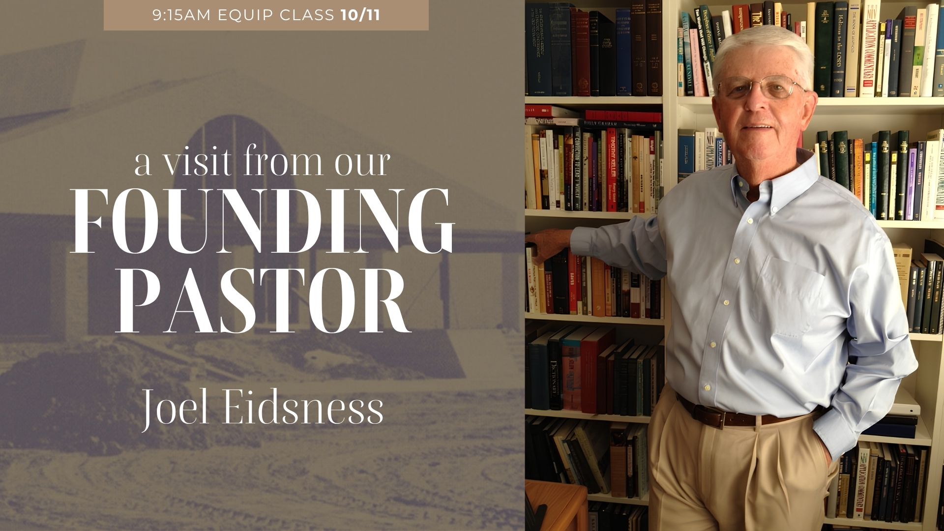 Founding Pastor Slide