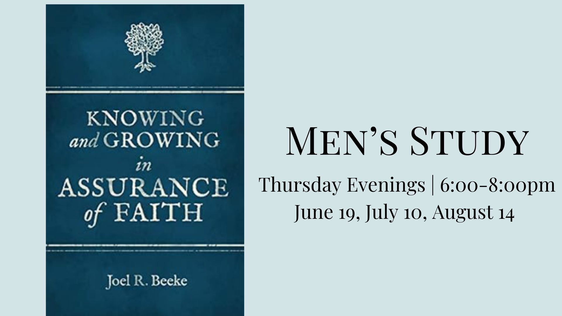 Men's Study - Summer 2025 image