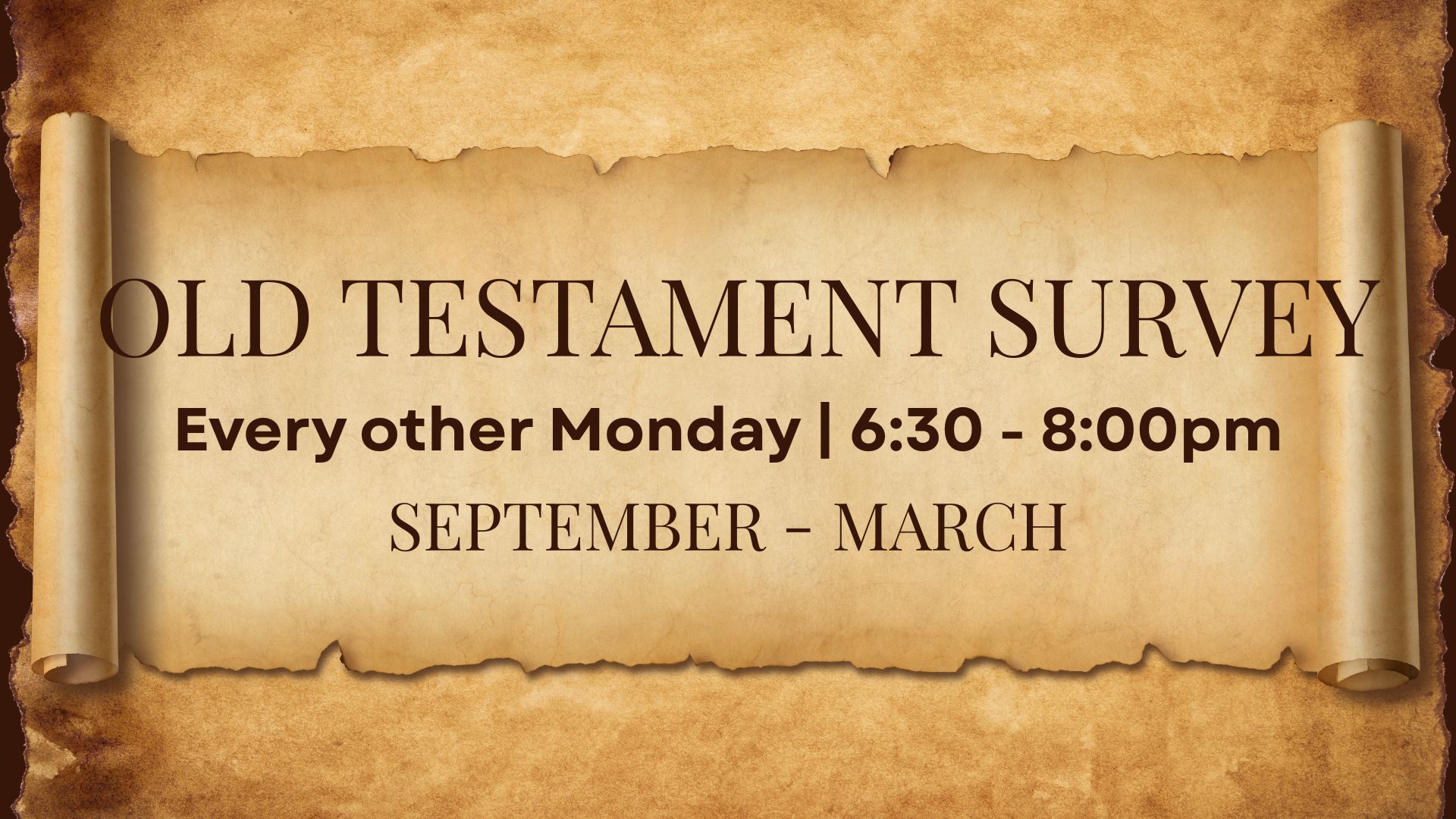 Old Testament Survey image