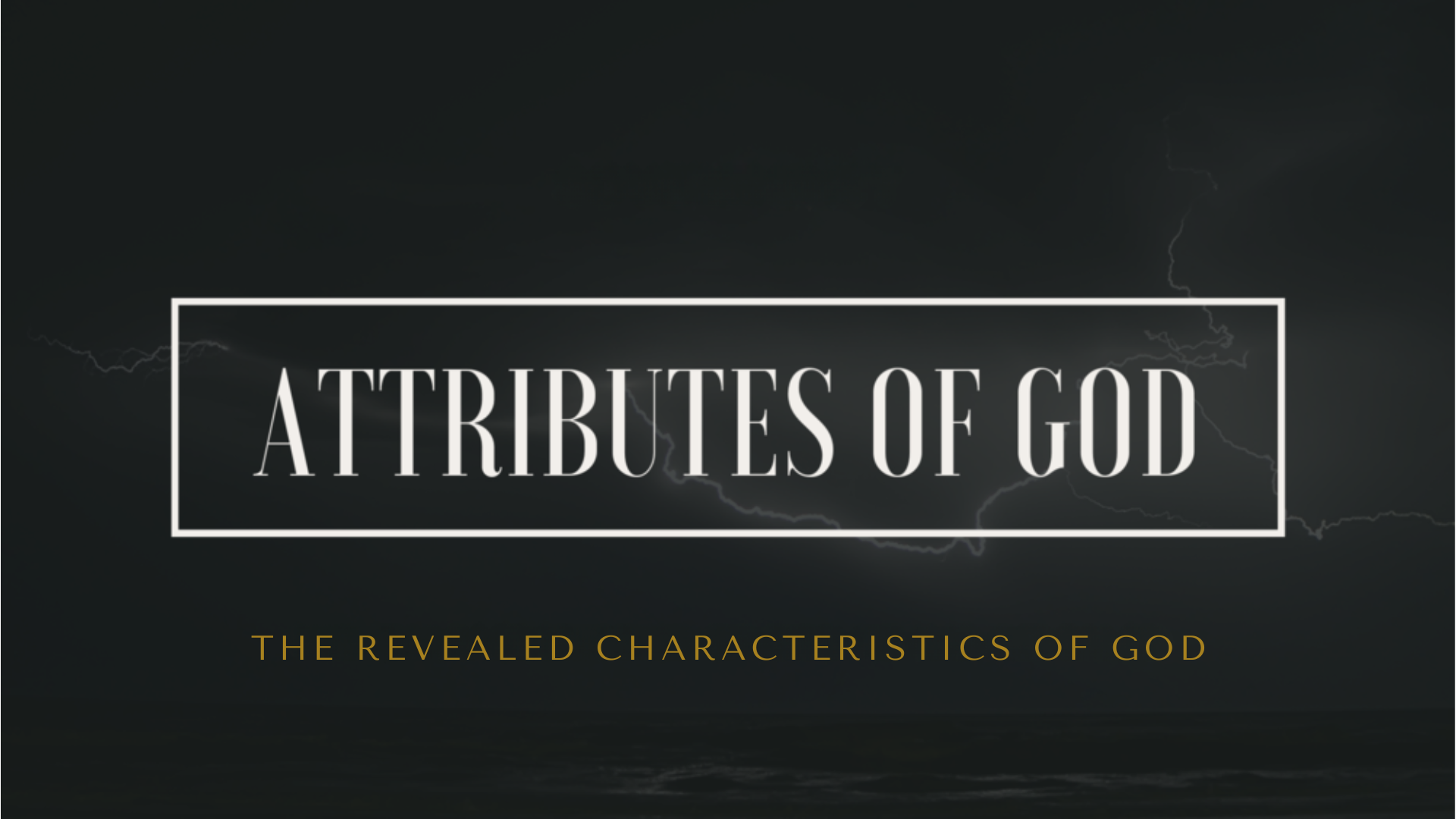 Attributes of God