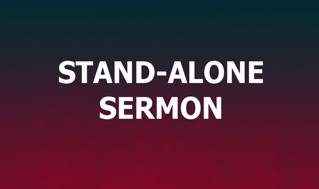 Stand Alone Sermon banner