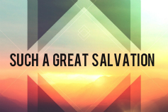 Such a Great Salvation banner
