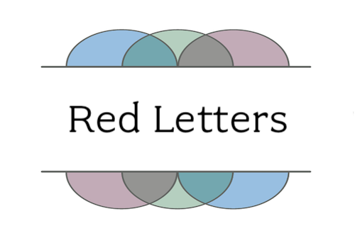 Red Letters banner