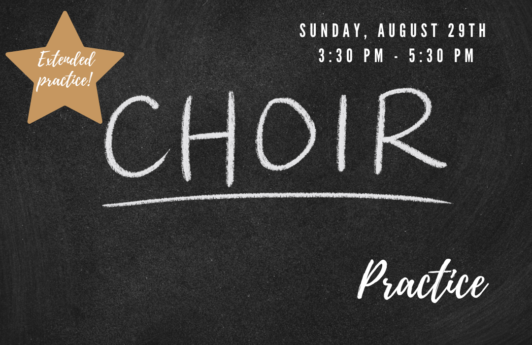 August 29th Choir image
