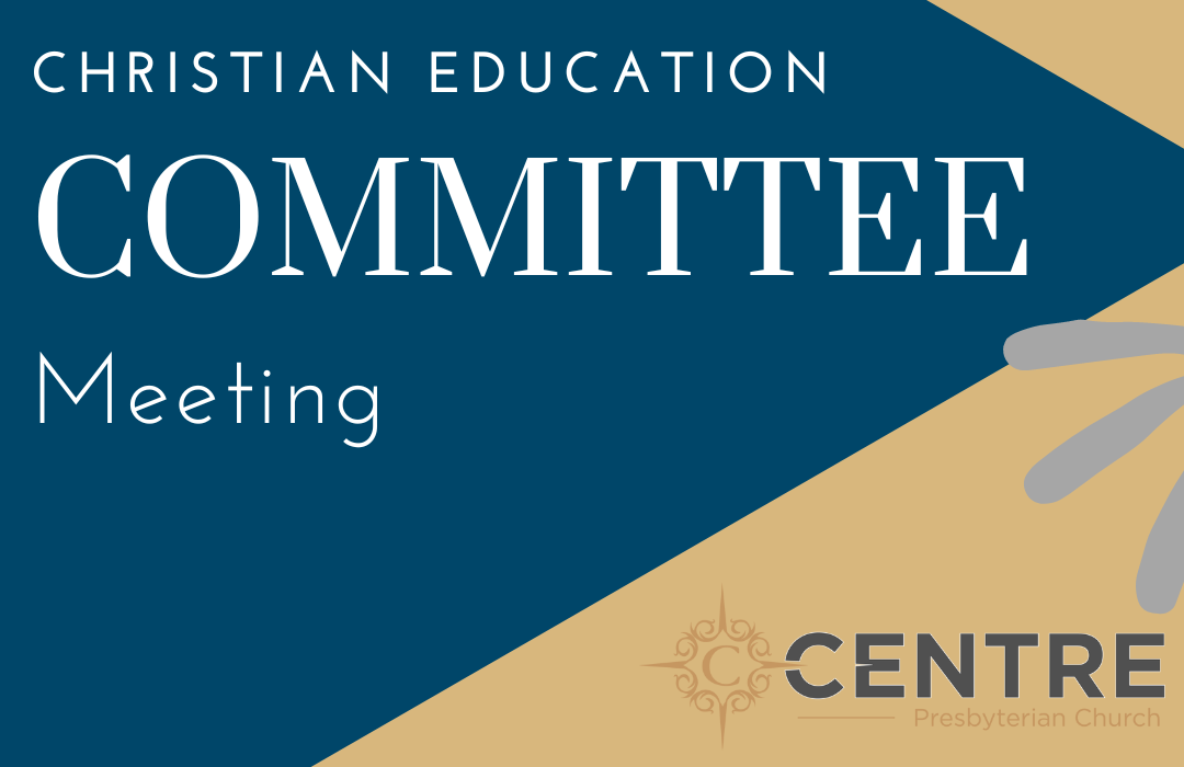 Christian Education Meeting (Web) image