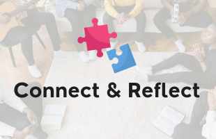 connect and reflect image