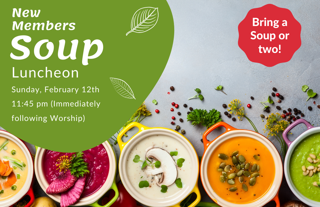 New Members Soup Luncheon image
