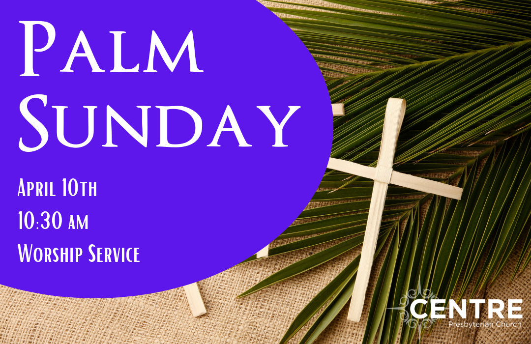 Palm Sunday Worship Service web image