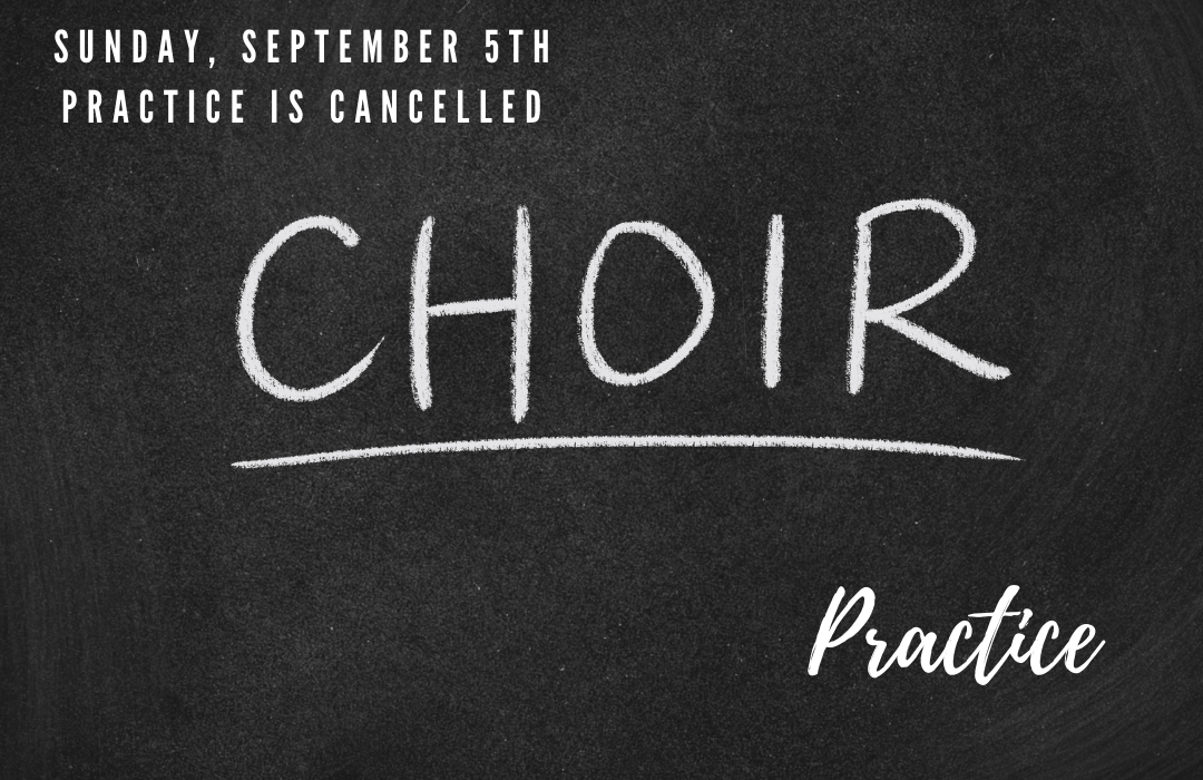 Sept 5th choir cancelled web image