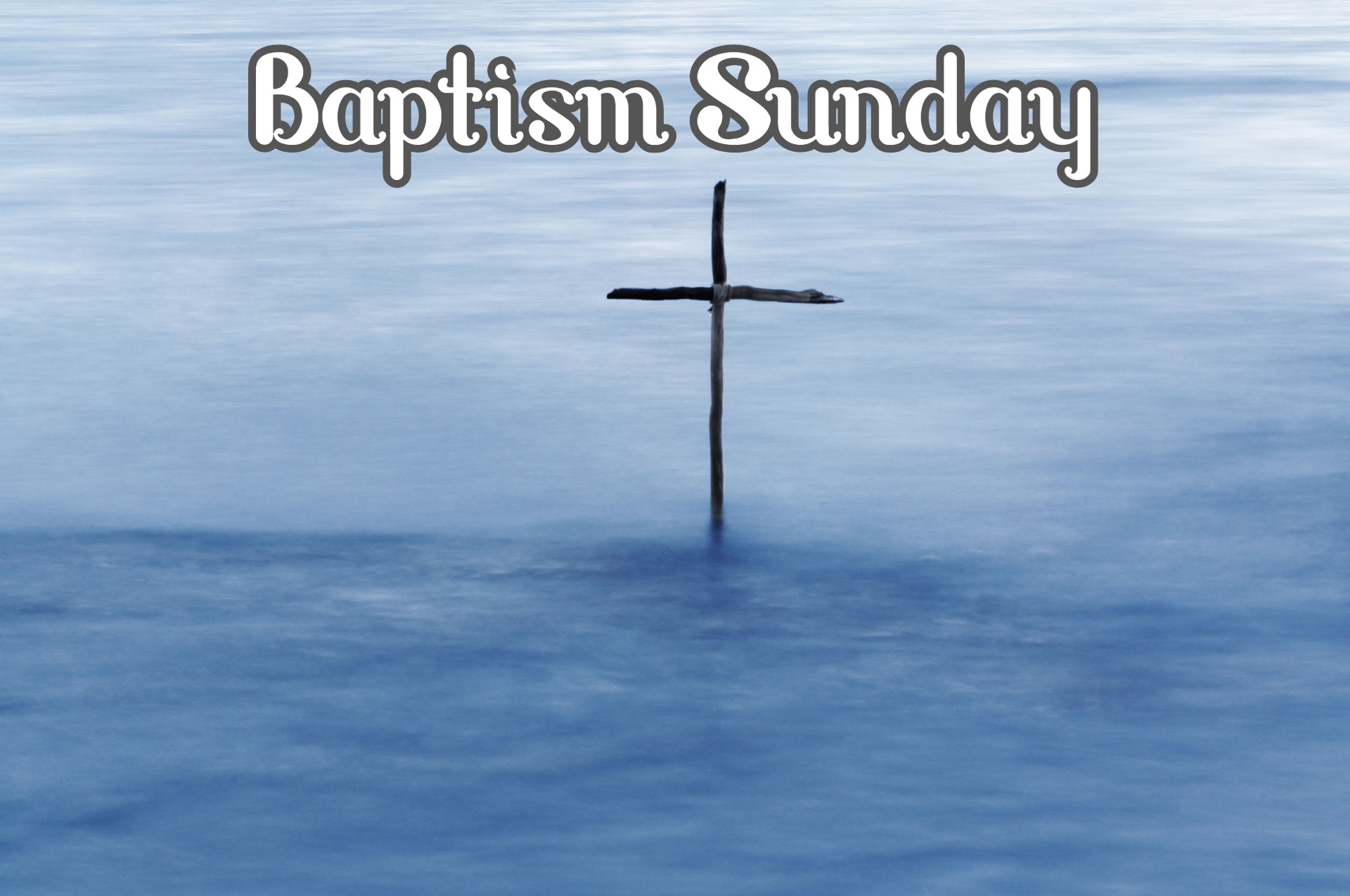 Baptism Sunday image