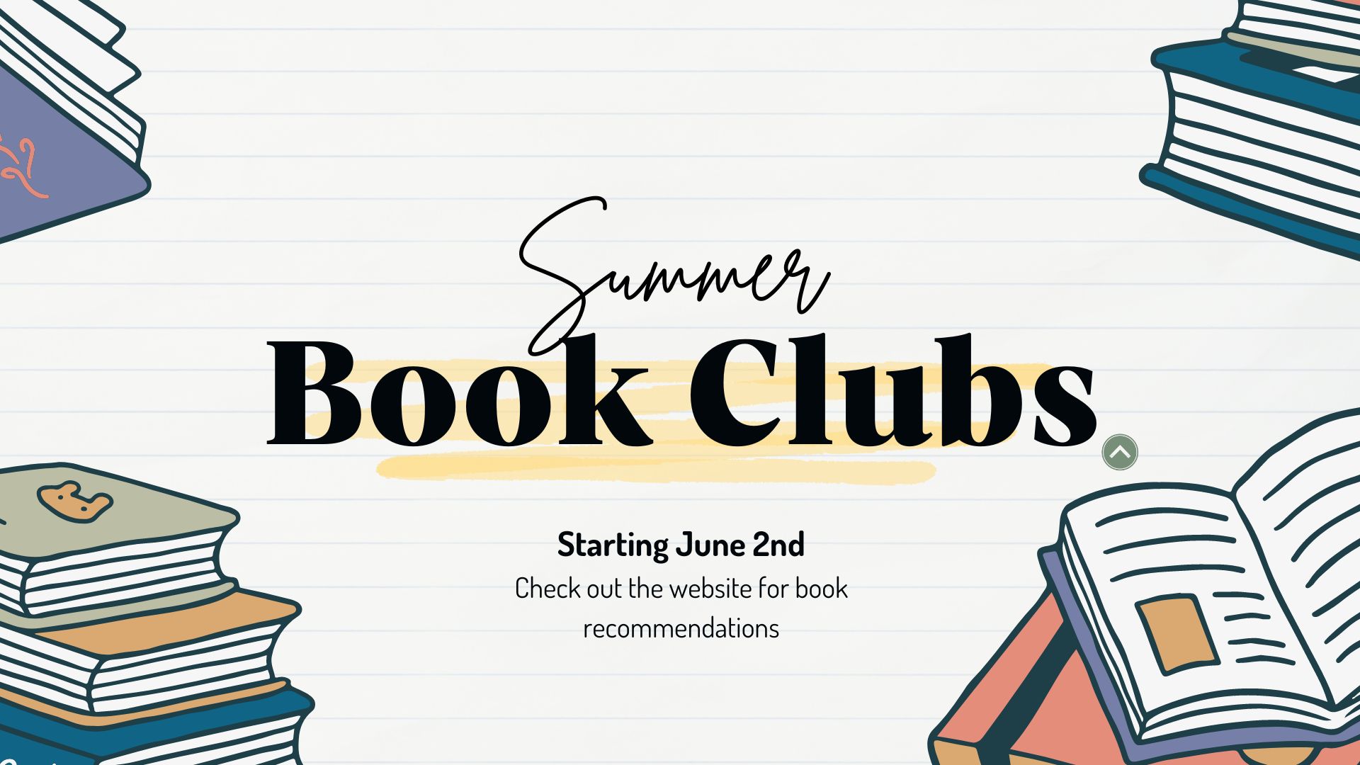 Summer Book Clubs