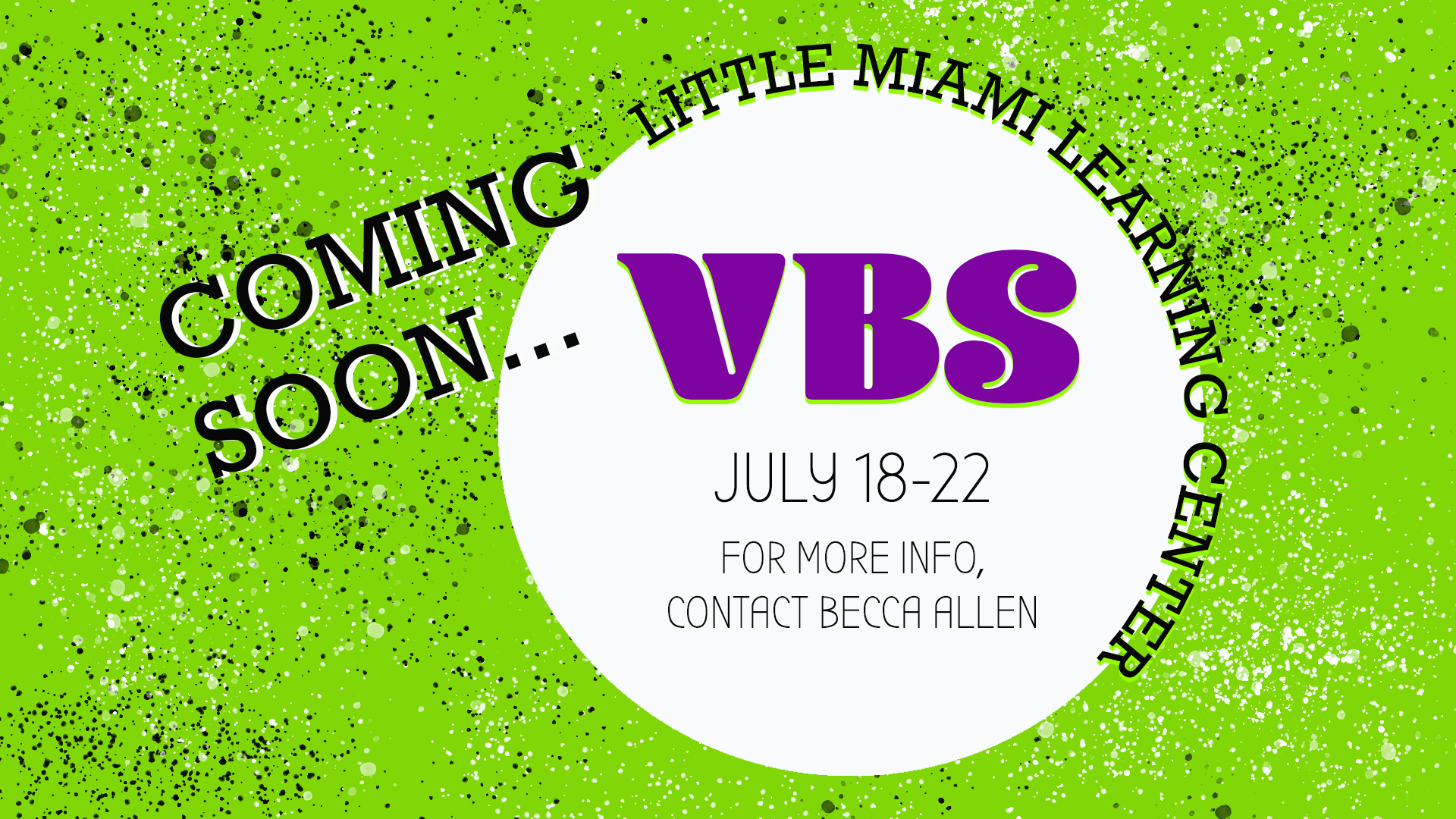 VBS Coming Soon image