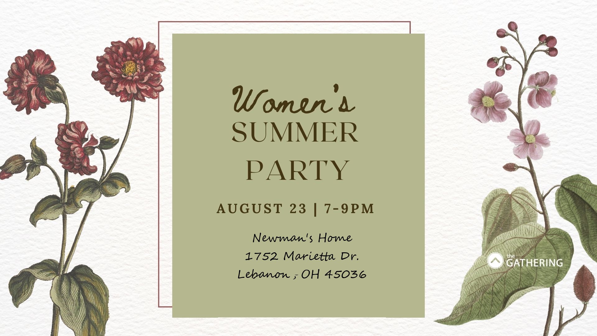 Women's Summer Party updated image