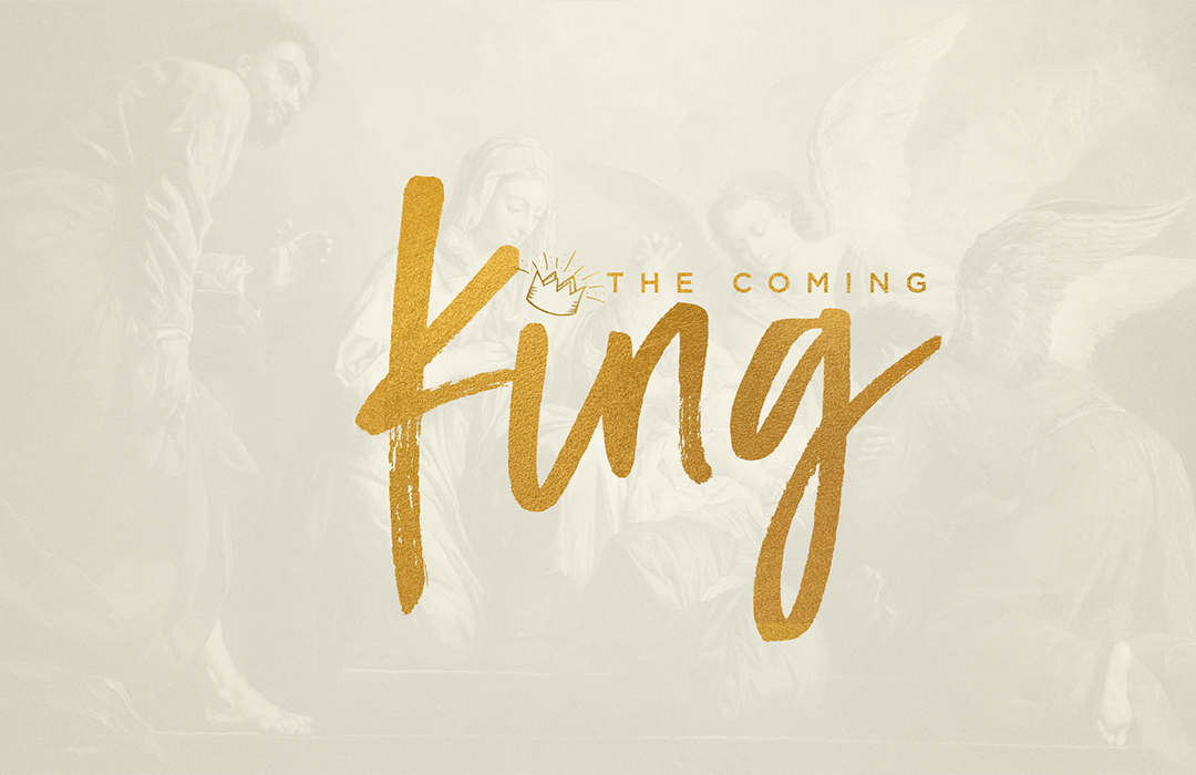 THE COMING KING banner