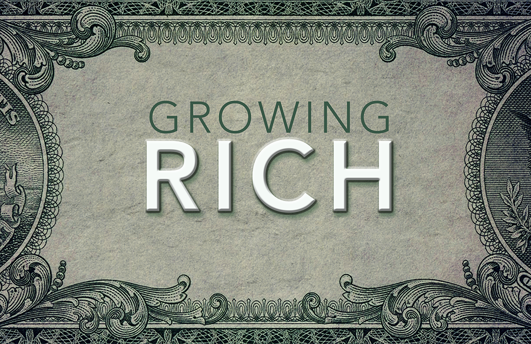 GROWING RICH banner