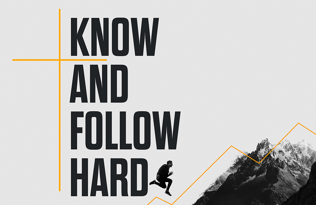 KNOW & FOLLOW HARD banner