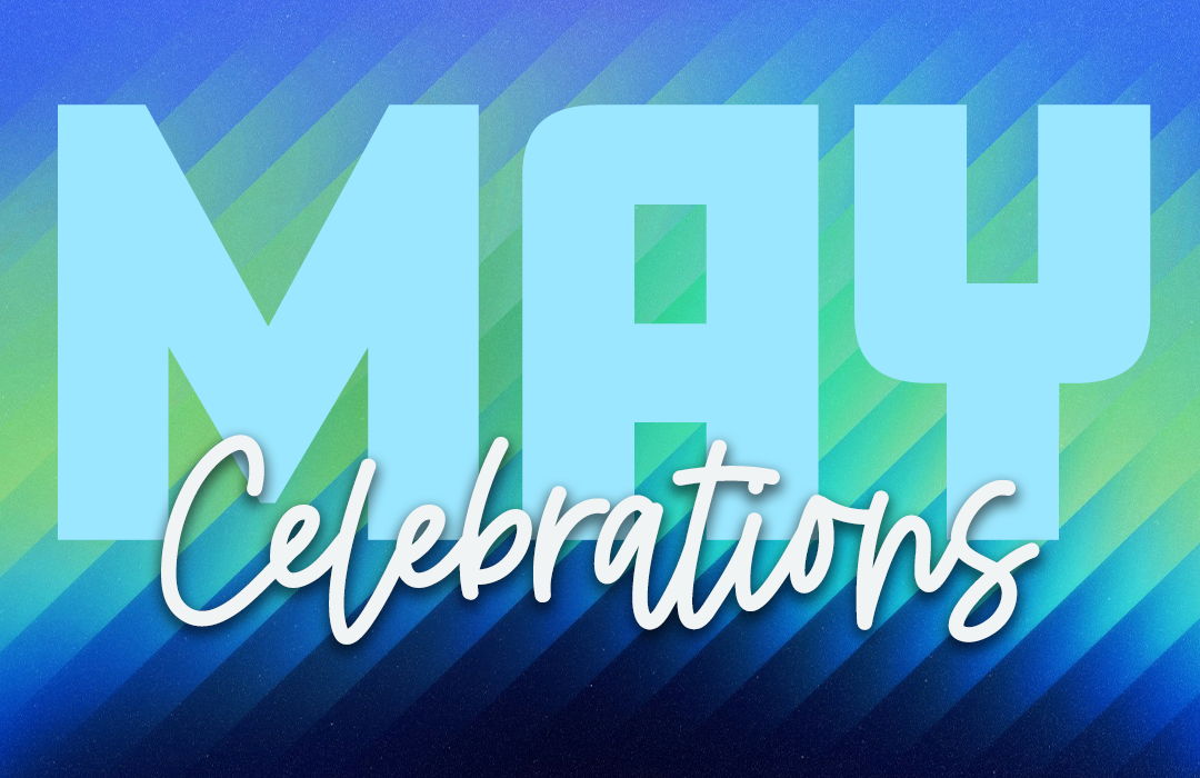 MAY CELEBRATIONS banner