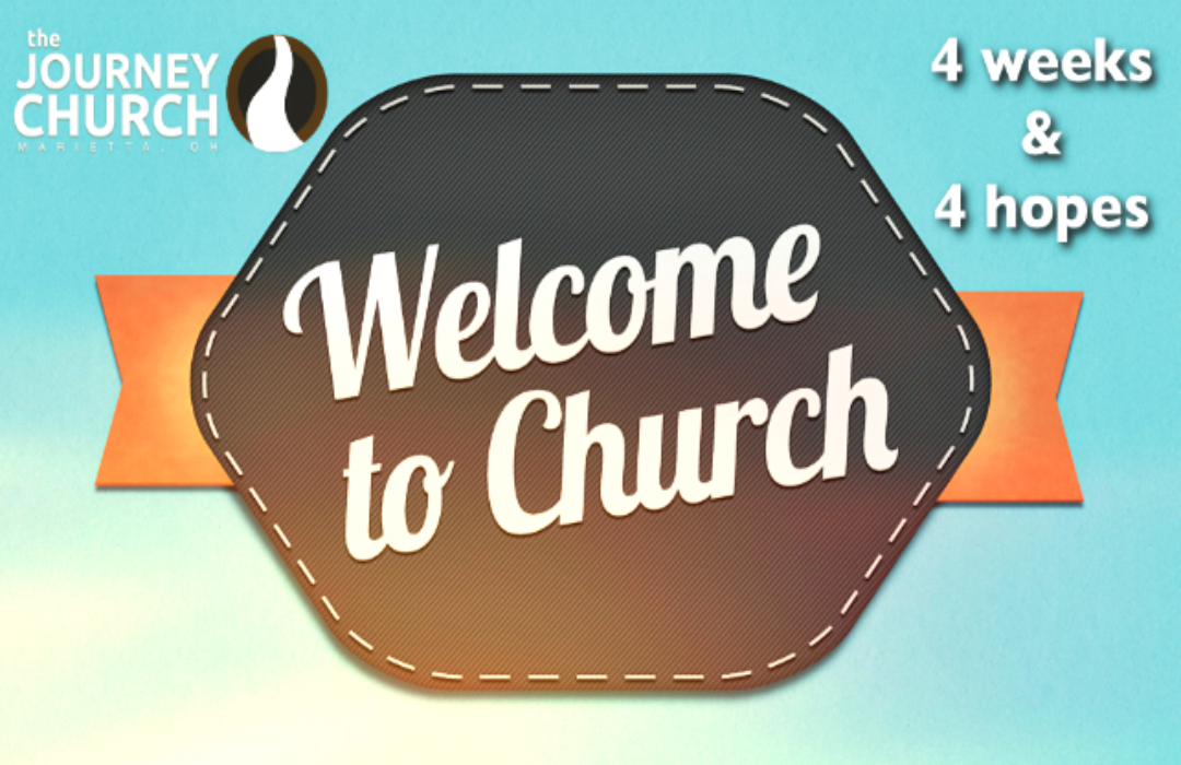 Welcome To Church banner