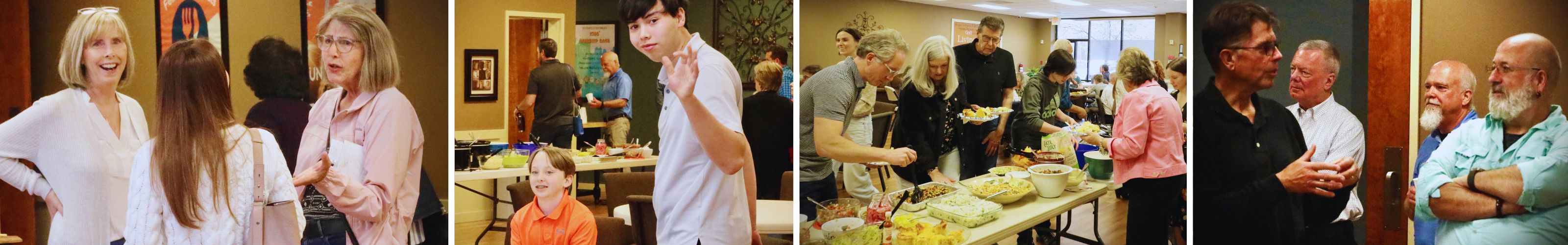 Fellowship Meal Collage 2025